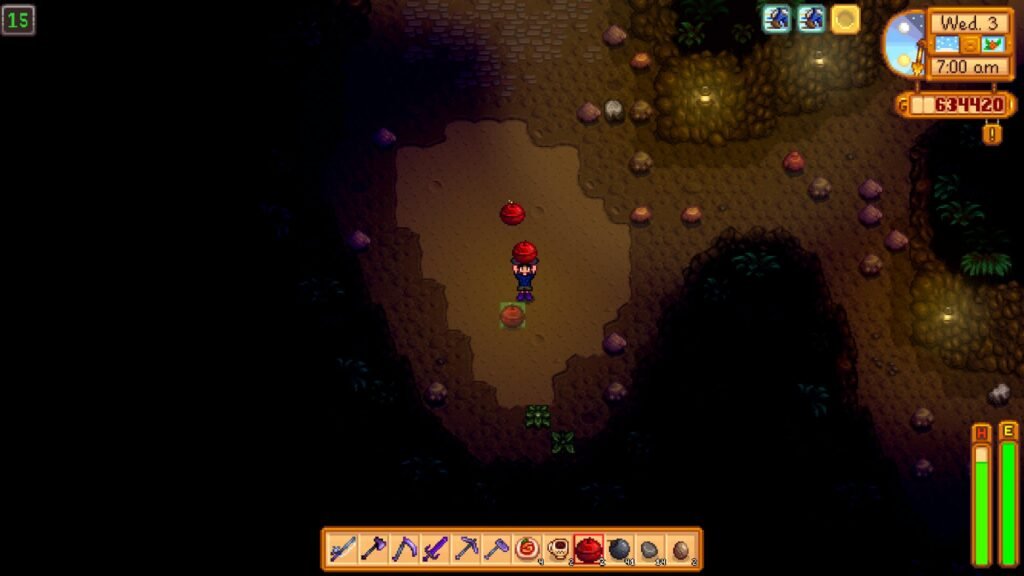 Bombs for clay farming 