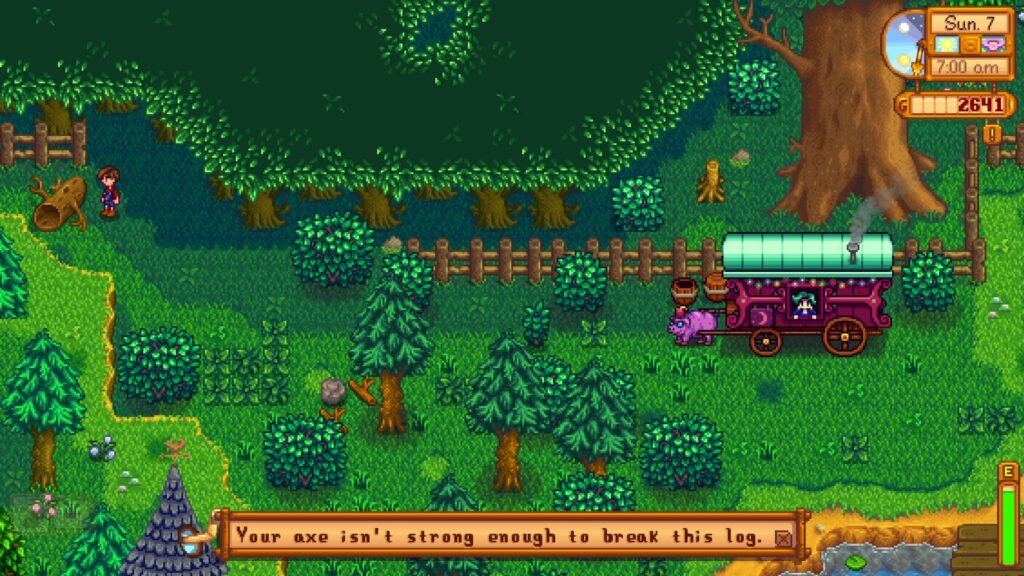 Entrance to the secret woods